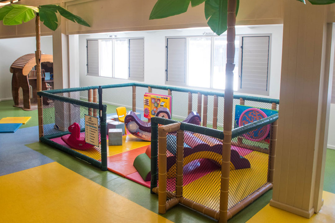 Small indoor children playground.